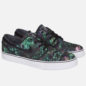 NIKE SB Stefan Janoski CNVS PRM Premium Palm Leaves 705190-301 - Size 10 US